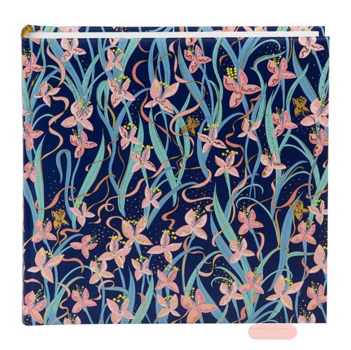 Bild von Fotoalbum 60 S.weiss, 25x25cm, Garden Chic blue