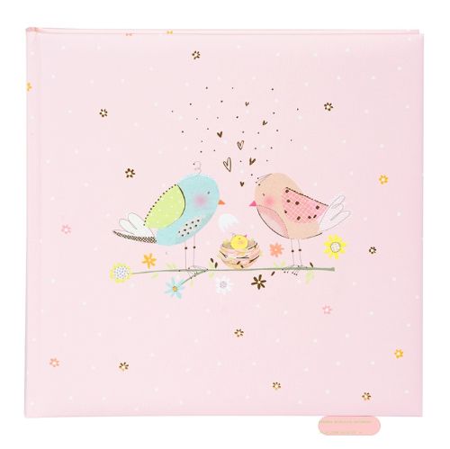 Bild von Fotoalbum 60 S.weiss, 25x25cm, Loving Birds Girl