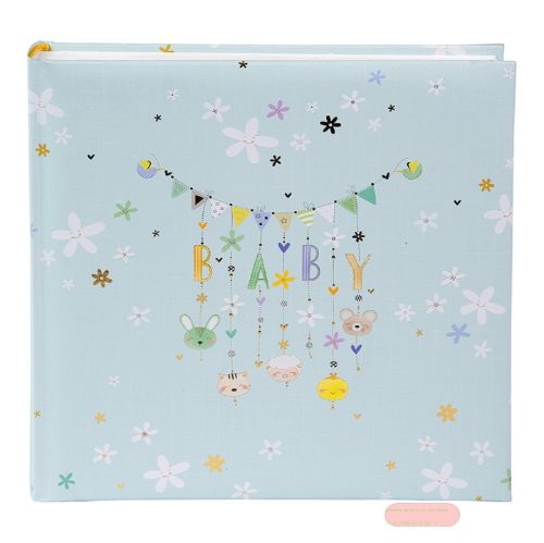 Bild von Fotoalbum 60 S.weiss, 25x25cm, Lullaby Line Boy