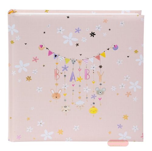 Bild von Fotoalbum 60 S.weiss, 25x25cm, Lullaby Line Girl