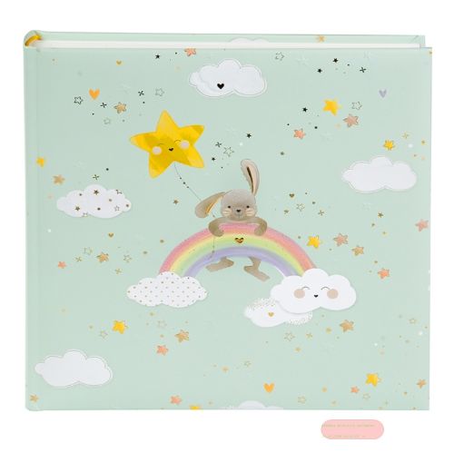 Bild von Fotoalbum 60 S.weiss, 25x25cm, My Rainbow