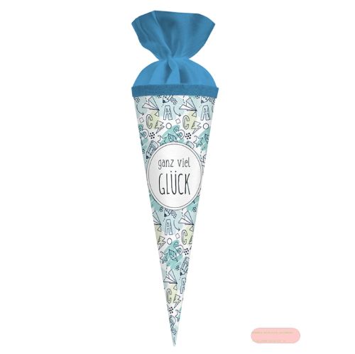 Bild von Geschenk/Schultüte 35cm mit Filzverschluss, Schule - VE 5