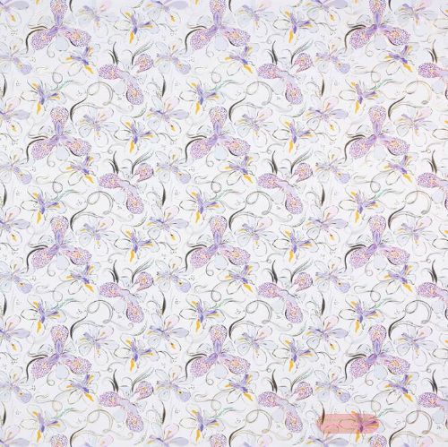 Bild von Geschenkpapier Bogen 50x70cm, Orchid Mood white - VE 10