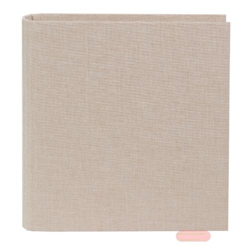 Bild von Foto-Ringbuch DIN A5 - 2-Ringmechanik, Leinen, Trend beige - VE 2