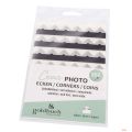 Bild von Fotoecken Crea, Beutel, Inhalt 252 Stk./Beutel, Farbe silber, in Displaybox - VE 15