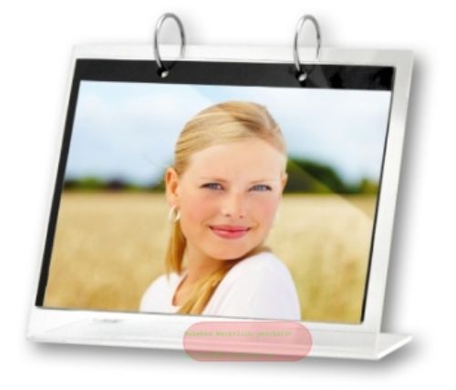 Bild von Foto-Kalender Cork aus acryl, 12 Seiten für Fotos 10x15cm, ZP20-139, AP560A - VE 3