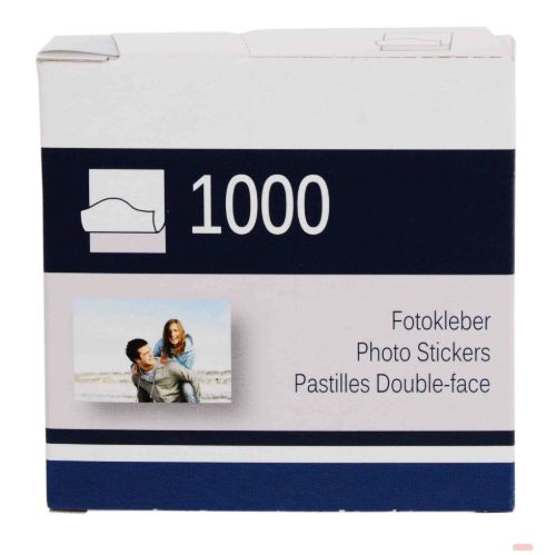 Bild von Fotoklebepunkte permanent, 1000 Stück pro Box, Display - VE 24