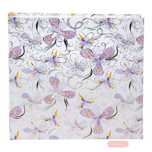 Bild von Fotoalbum 60 S.weiss, 25x25cm, Orchid Mood white