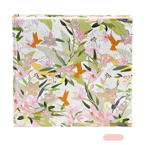 Bild von Fotoalbum 60 S.weiss, 25x25cm, Royal Lilly white