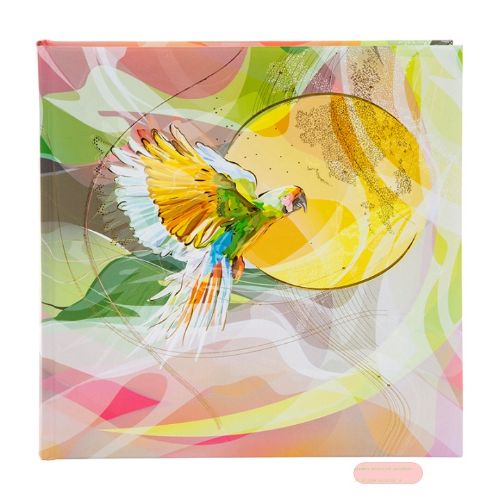 Bild von Fotoalbum 60 S.weiss, 25x25cm, The Parrot
