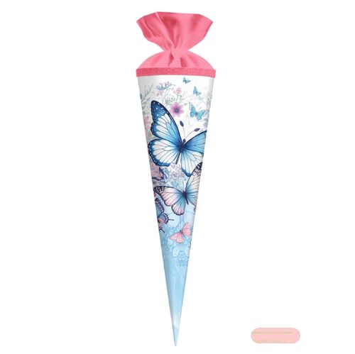 Bild von Geschenk/Schultüte Sound&Light 70cm, Filzverschluss, Schmetterlingsgarten - VE 2