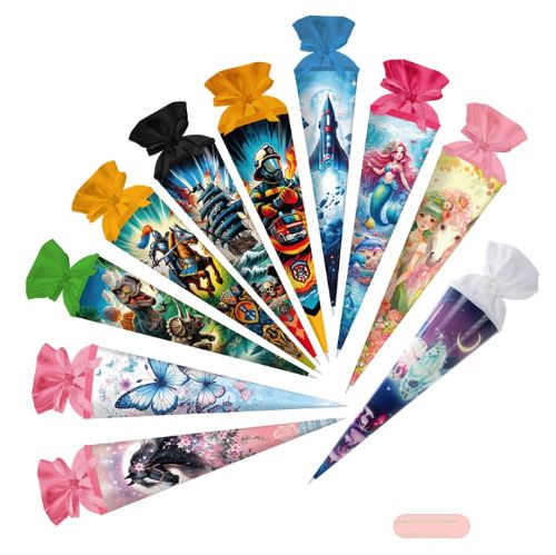 Bild von Geschenk/Schultütensortiment 70cm Boys & Girls mit Filzverschluss - VE 10