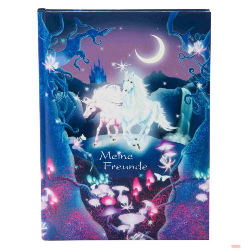 Bild von Freundebuch DIN A5 - 88 S.illustriert, Einhorn - VE 2