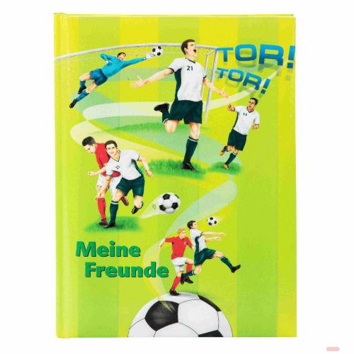 Bild von Freundebuch DIN A5 - 88 S.illustriert, Fussballer - VE 2