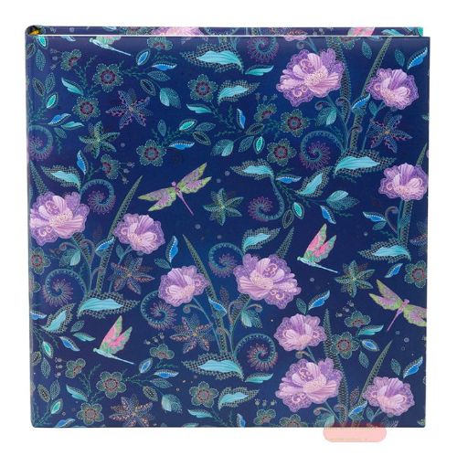 Bild von Fotoalbum 60 S.weiss, 30x31cm, Nature's Melody blue