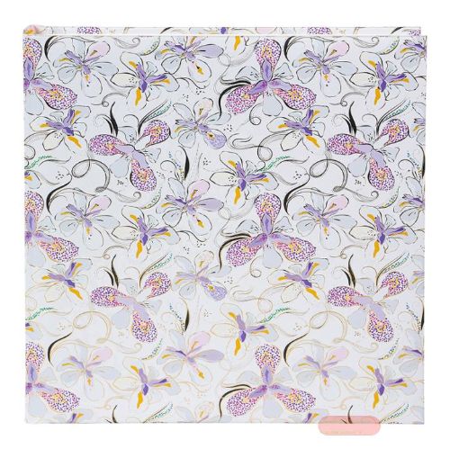 Bild von Fotoalbum 60 S.weiss, 30x31cm, Orchid Mood white
