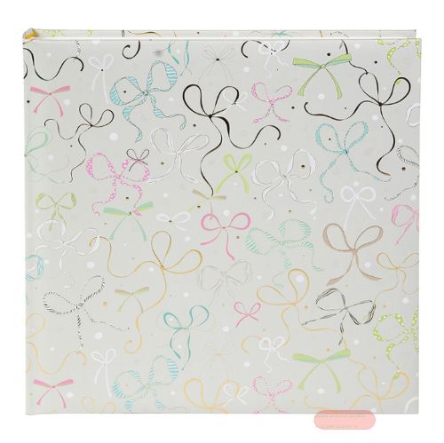 Bild von Fotoalbum 60 S.weiss, 30x31cm, Ribboné taupe