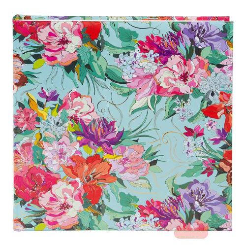 Bild von Fotoalbum 60 S.weiss, 30x31cm, Velvet Bloom