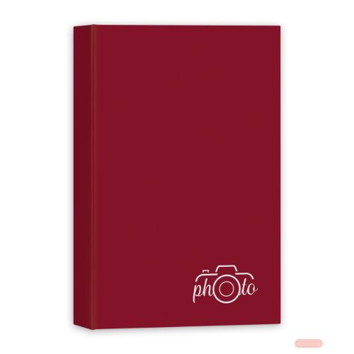 Bild von Fotoalbum Flip rot für 80 Fotos 10x15cm, KIT - VE 24