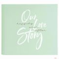 Bild von Fotobuch 28x25,5cm mit verdeckter 2-Ringmechanik, 50 Seiten, Our Love Story mint