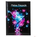 Bild von Freundebuch DIN A5 - 88 S.illustriert, Schmetterling - VE 2