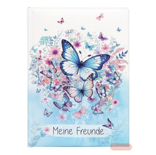 Bild von Freundebuch DIN A5 - 88 S.illustriert, Schmetterlingsgarten - VE 2