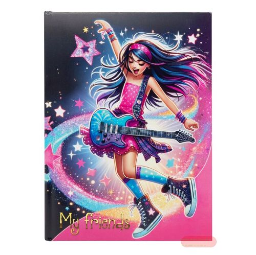 Bild von Freundebuch DIN A5 - 88 S.illustriert, Star Melody - VE 2