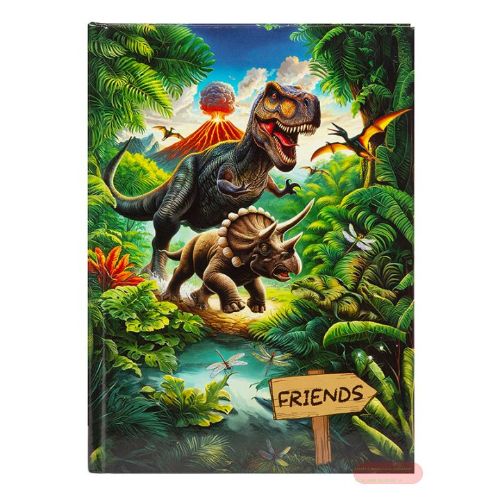 Bild von Freundebuch DIN A5 - 88 S.illustriert, Vulkan - VE 2