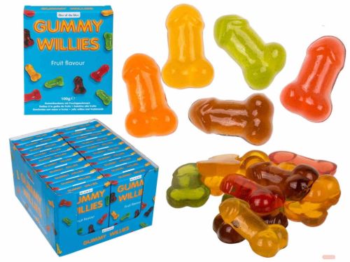 Bild von Fruchtgummi Willies, ca. 100g pro Packung, Einzelbox, lose - VE 10