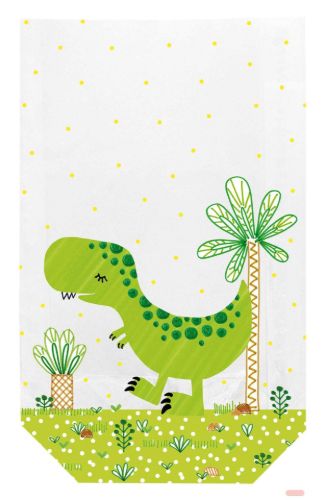 Bild von FUNNY DINOS, Klarsichtbeutel mit Verschlussclips, 115x190mm (10er- Sets)- VE 12 (Sets)