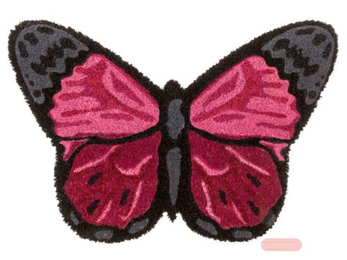 Bild von Fussmatte Schmetterlinge, ca,60x40cm, aus Kokosfaser und PVC - VE 5