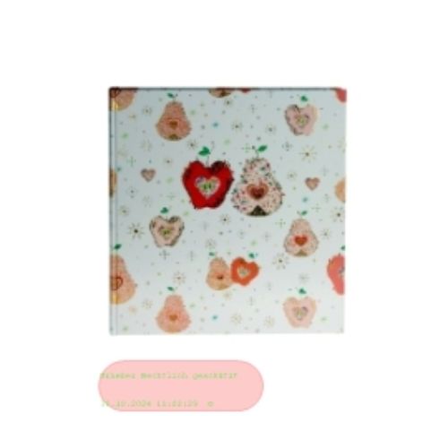 Bild von Gästebuch mit 176 Seiten weiss, 23x25cm , Apfel & Birne