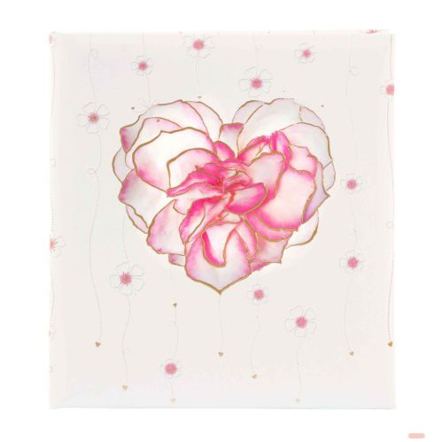 Bild von Gästebuch mit 176 Seiten weiss, 23x25cm, Scent of Roses