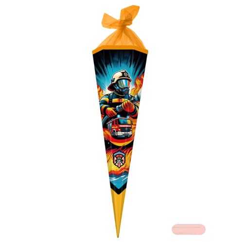 Bild von Geschenk/Schultüte 85cm mit Tüllverschluss, Feuerwache - VE 3