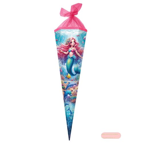 Bild von Geschenk/Schultüte 85cm mit Tüllverschluss, Prinzessin Aquarina - VE 3