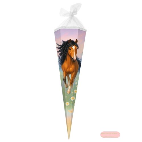 Bild von Geschenk/Schultüte 85cm mit Tüllverschluss, Wiesenglück - VE 3