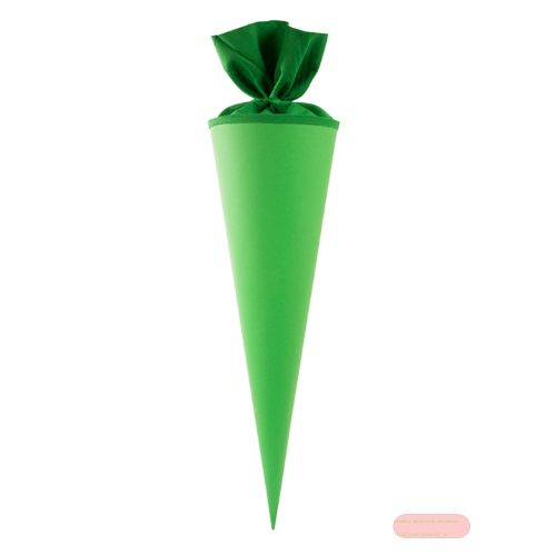 Bild von Geschenk/Basteltüte 50cm, mit Filzmanschette, grün - VE 5
