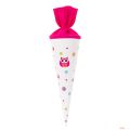 Bild von Geschenk/Schultüte 35cm Eule, Filzverschluss - VE 5