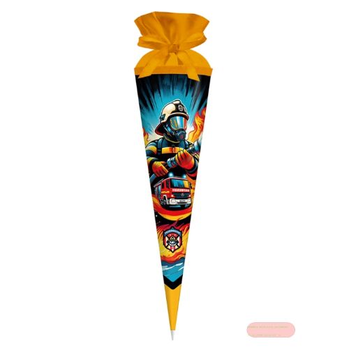 Bild von Geschenk/Schultüte 70cm mit Filzverschluss, Feuerwache - VE 3