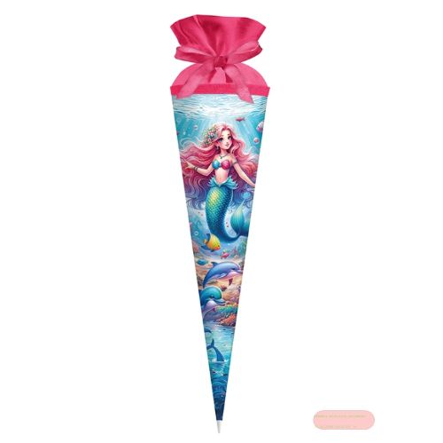 Bild von Geschenk/Schultüte 70cm mit Filzverschluss, Prinzessin Aquarina - VE 3