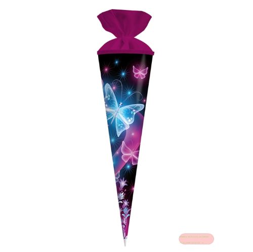 Bild von Geschenk/Schultüte 70cm mit Filzverschluss, Schmetterling - VE 3