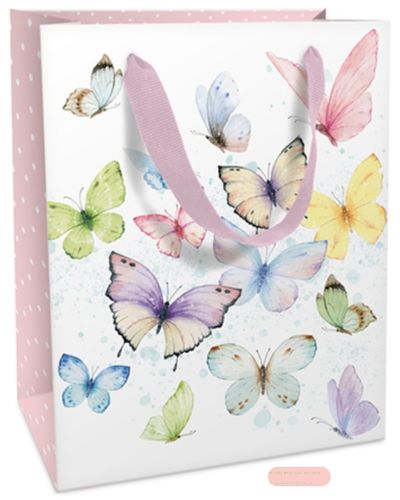 Bild von Geschenktasche matt, 12x15x6cm, Soft Whisper - VE 8