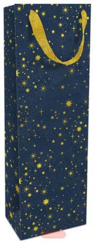 Bild von Geschenktasche matt, 12x36x8cm, All that twinkles, midnight - VE 8