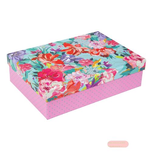 Bild von Geschenk-Sammelbox aus 3er Set, Grösse gross - Velvet Bloom