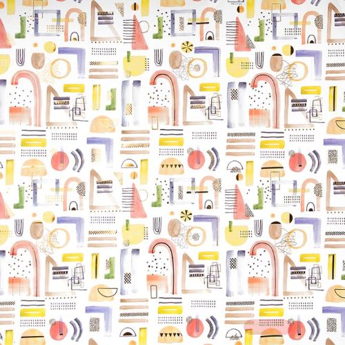 Bild von Geschenkpapier Bogen 50x70cm, Free Flow - VE 10