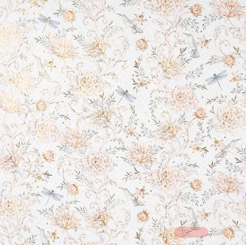 Bild von Geschenkpapier Bogen 50x70cm, Hybrid Heritage abricot - VE 10