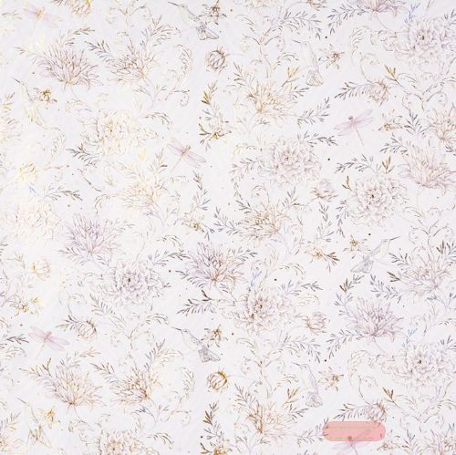 Bild von Geschenkpapier Bogen 50x70cm, Hybrid Heritage flieder - VE 10