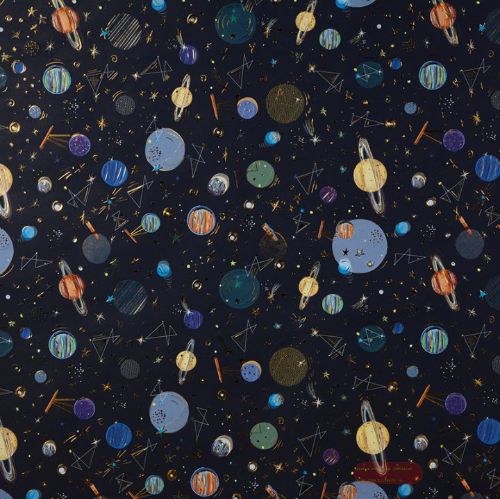 Bild von Geschenkpapier Bogen 50x70cm, Universe - VE 10