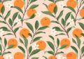 Bild von Geschenkpapier Rollen 2m x 70cm, Amalfi Oranges - VE 5 (neue Artikelnr.1353-27411)