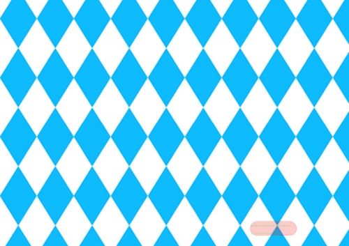 Bild von Geschenkpapier Rollen 2m x 70cm, Bayernraute - VE 5